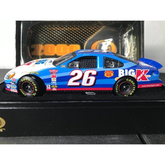 RCCA Elite Jimmy Spencer #26 2000 Ford Taurus Model Car K-Mart #/804 1/24 - Picture 2 of 10